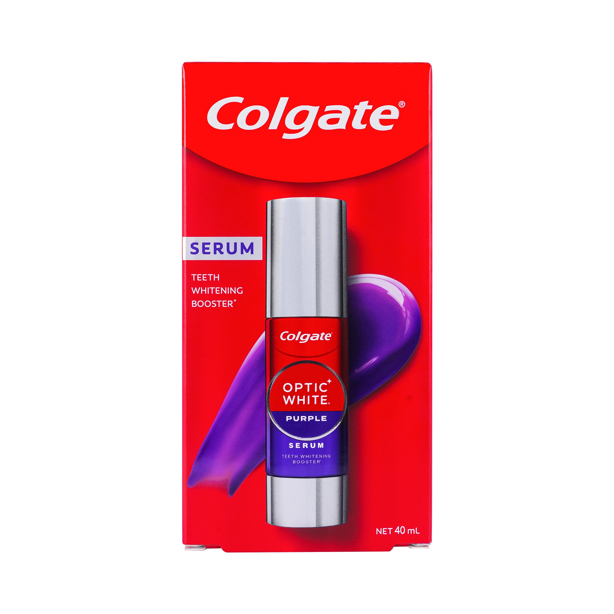Colgate Optic White Purple Serum 4X3 40mL