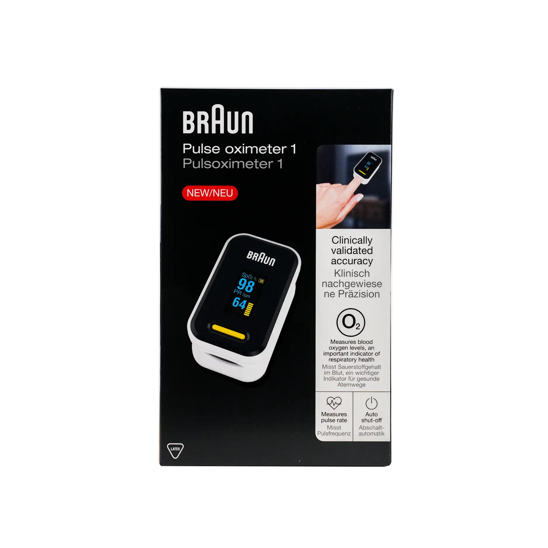 Braun Pluse Oximeter 1 IP22
